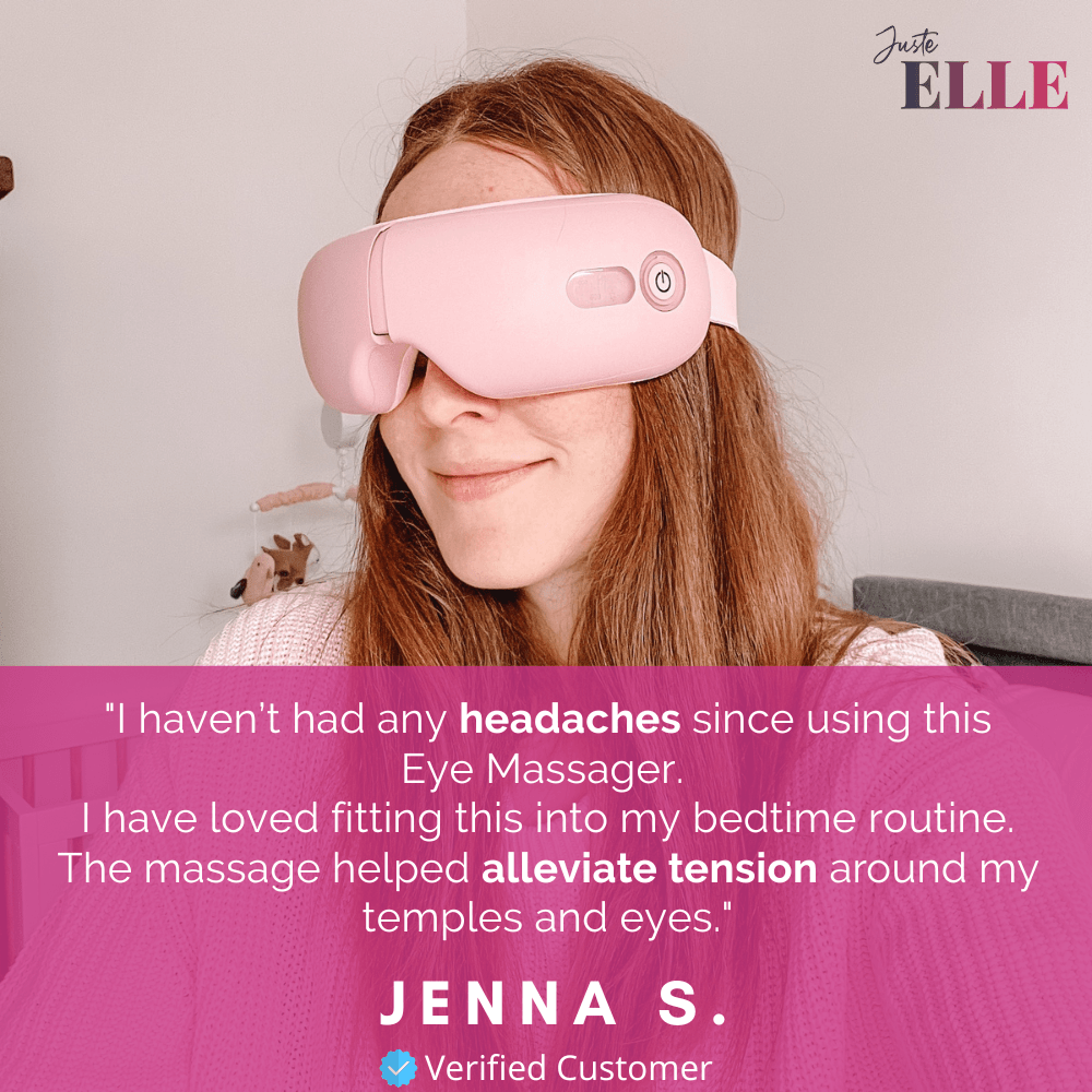 Smart Massager | For Headaches, and Migraines - Pink Blossom - Juste ELLE